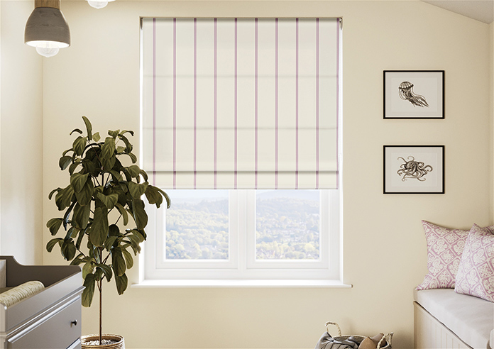 The British Stripe Co. Victoria, Brighton No.2 - Twist&Fit Roman Blind - Image 3